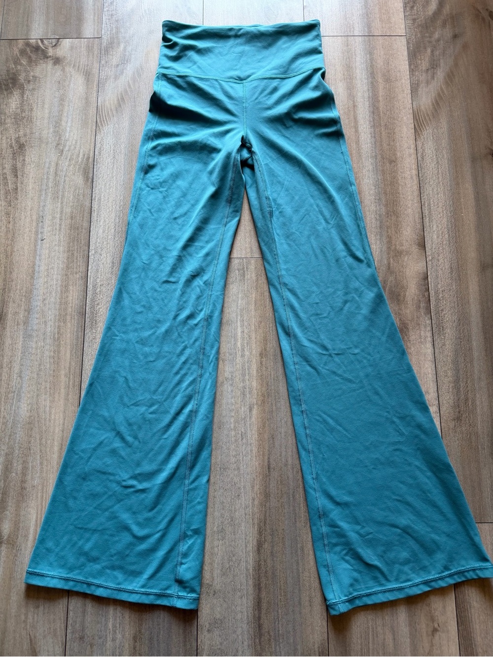 Athleta Teal Flare Leg Yoga Pants xs TP